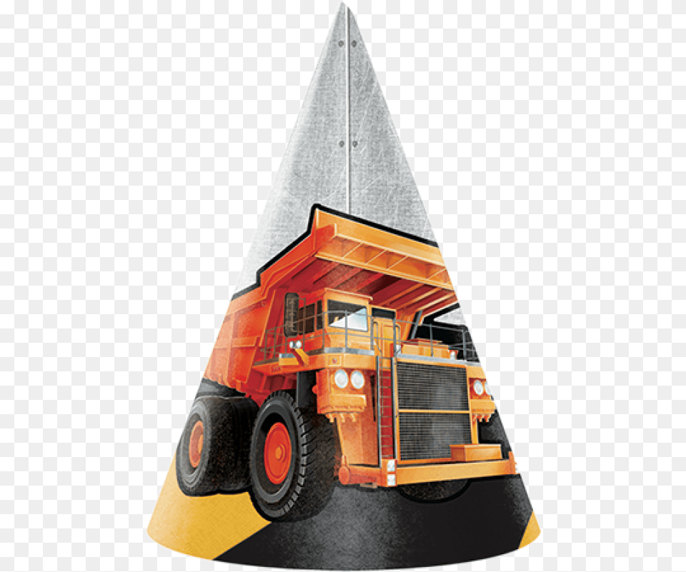 Party Hat, Cone, Bulldozer, Machine Free Png