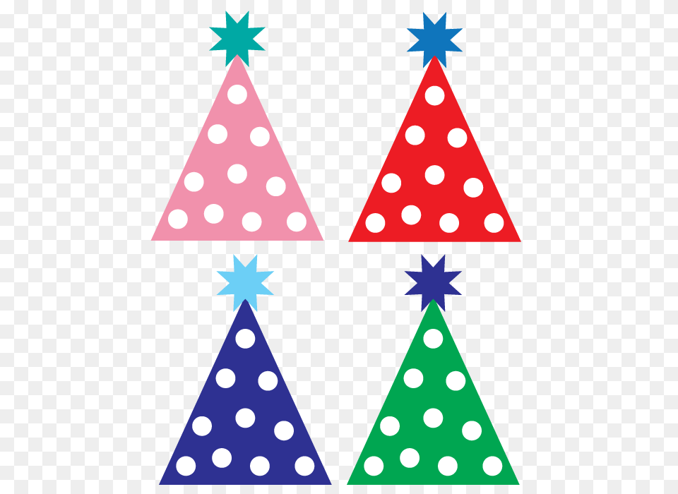 Party Hat Clipart Party Hat Clipart First Birthday Ideas, Clothing, Triangle, Pattern Png Image