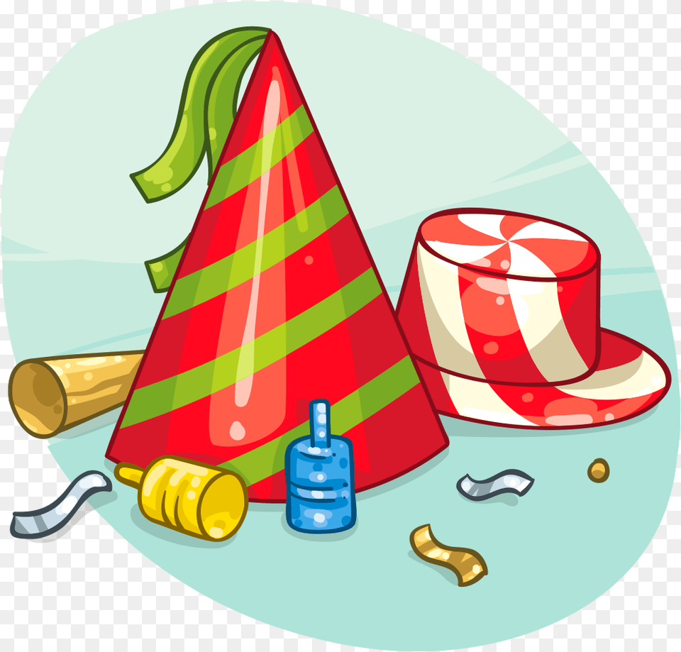 Party Hat Cliparts Fiesta Fin De, Clothing, Dynamite, Party Hat, Weapon Free Png