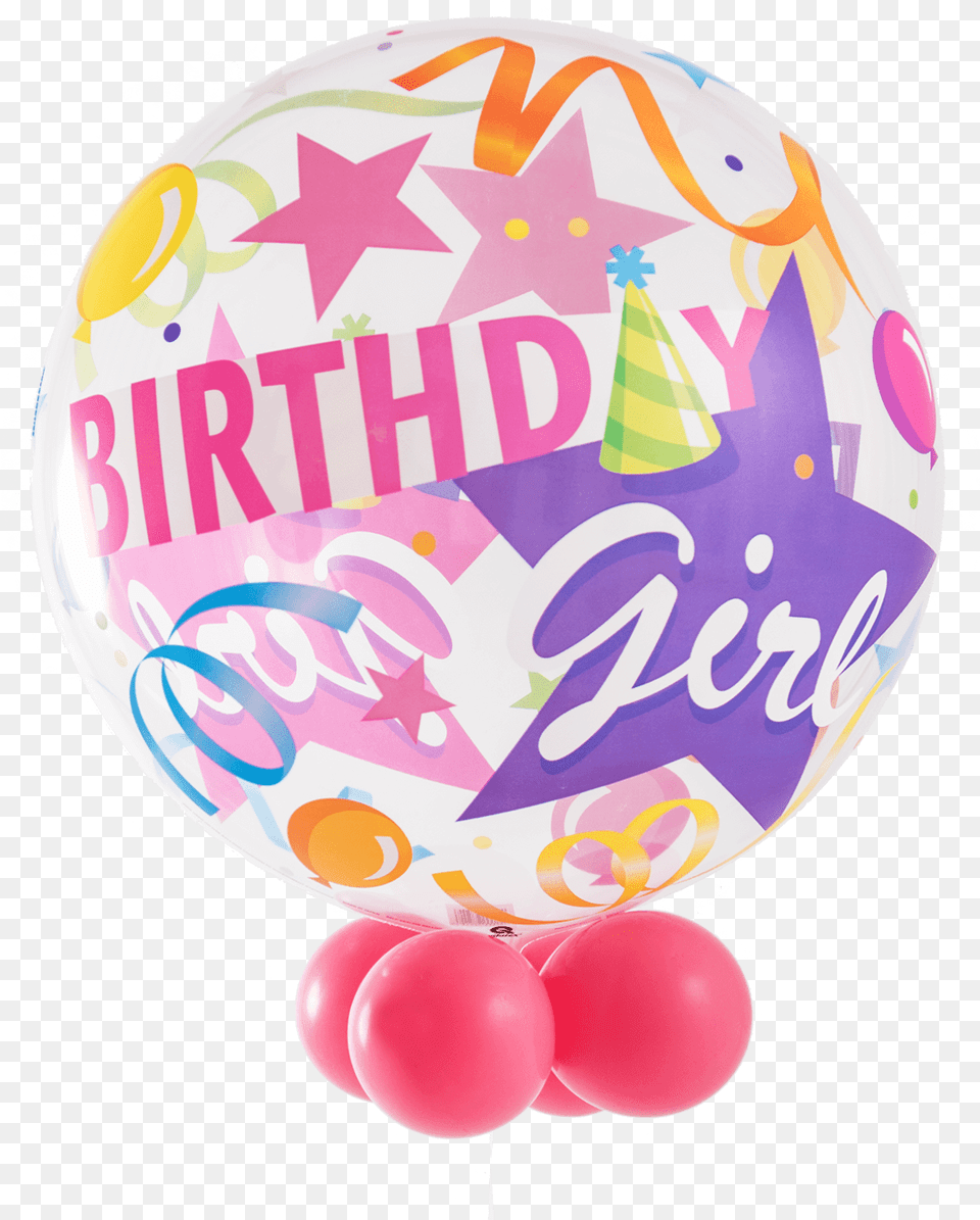 Party Hat Emoji Birthday Girl Party Hat Bubble Balloon Balloon, People, Person Free Png Download