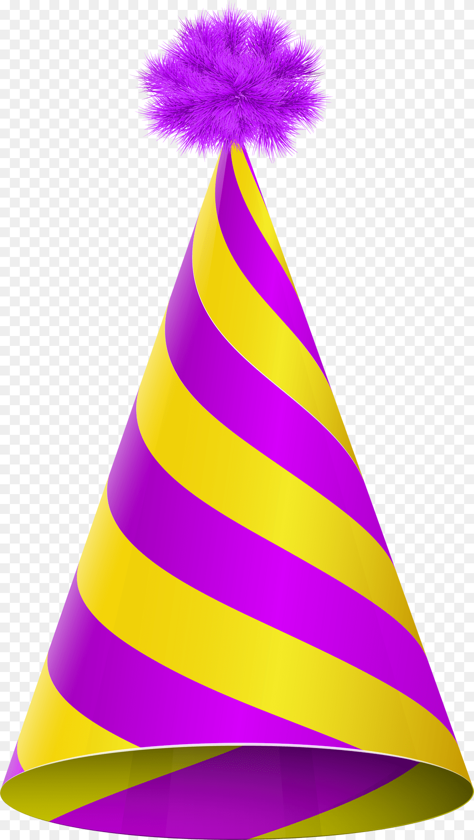 Party Hat Purple Yellow Clip Art Background Party Hat Free Transparent Png