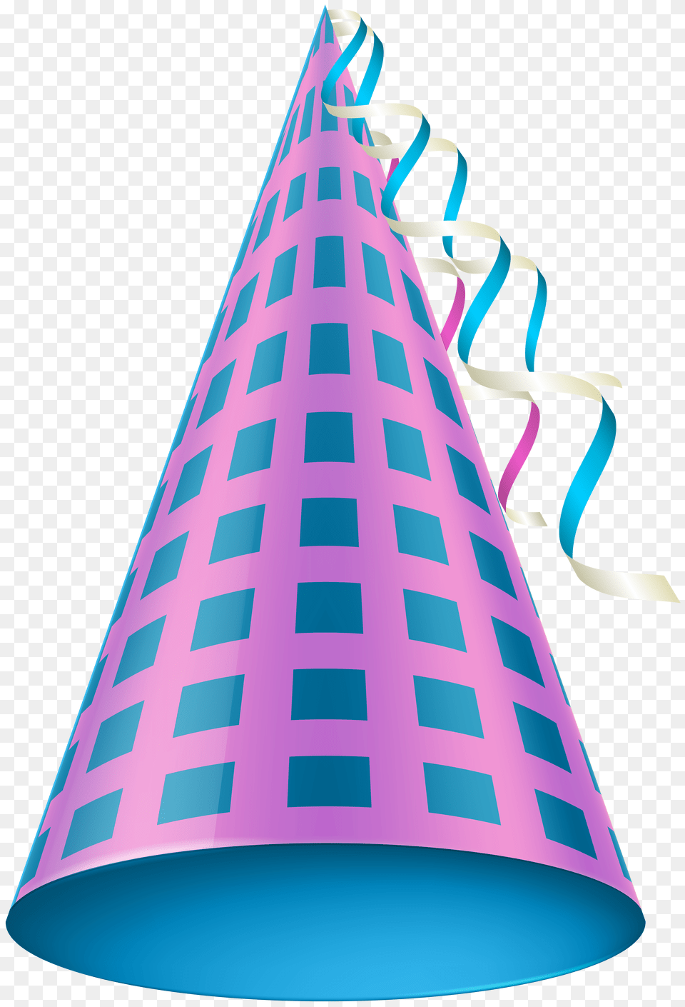 Party Hat Transparent Clip, Clothing, Party Hat Png Image