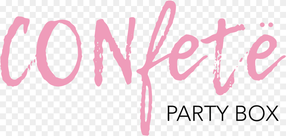 Party Horn Confetti Calligraphy, Handwriting, Text, Cross, Symbol Free Png