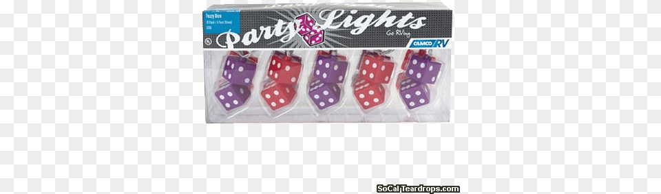 Party Lights Fuzzy Dice Camco Party Lights Fuzzy Dice Camper Trailer, Game Free Png