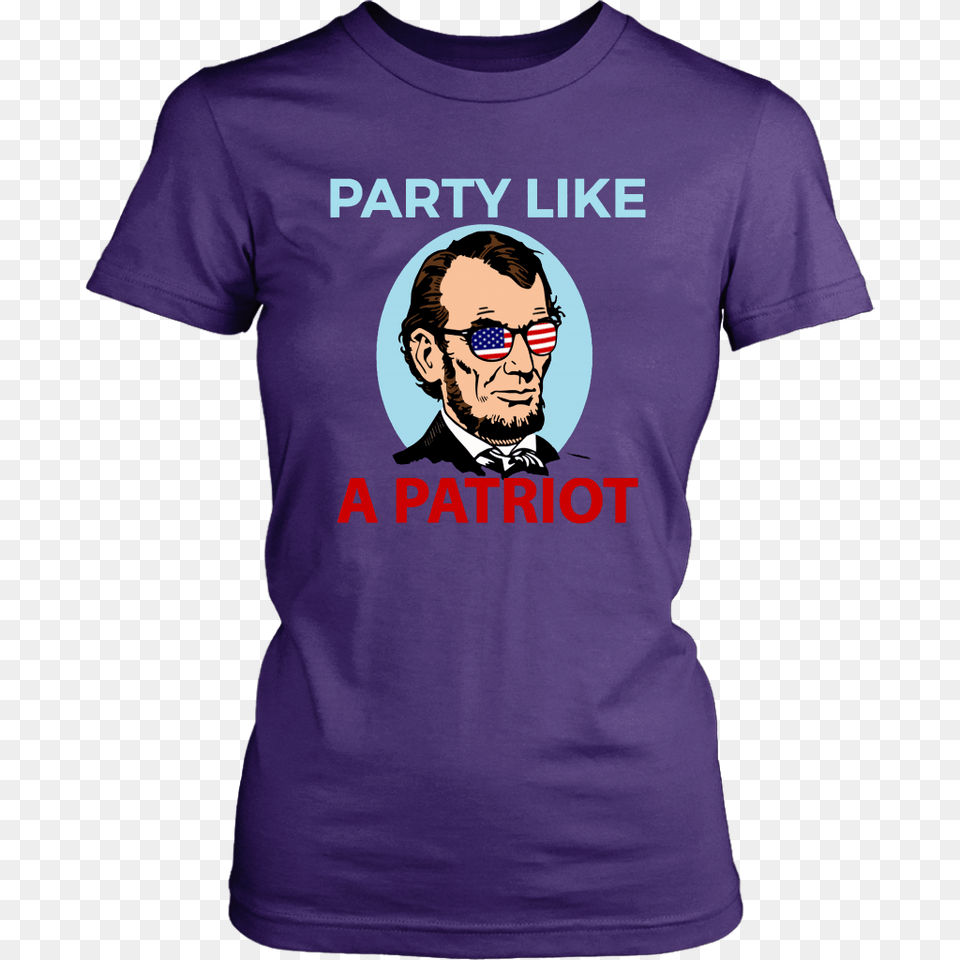 Party Like A Patriot, T-shirt, Clothing, Shirt, Adult Free Png