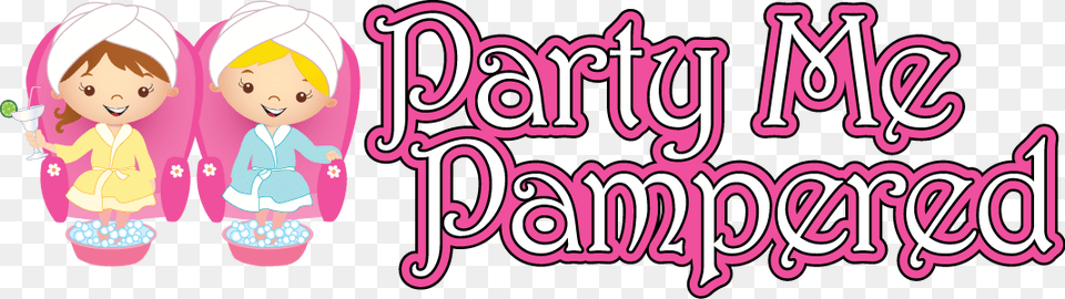 Party Me Pampered Mobile Spa Parties For Girls, Baby, Book, Comics, Publication Free Png Download