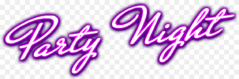 Party Night Get Ready To Party, Light, Neon, Purple Free Png Download
