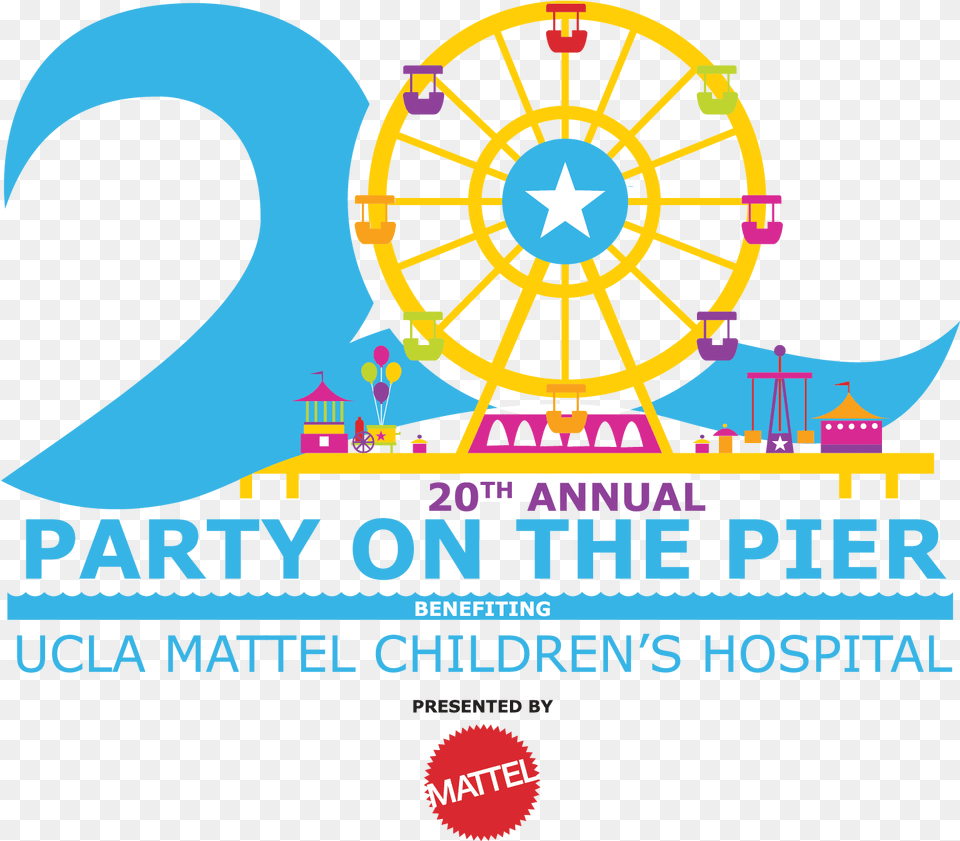 Party On The Pier 2019, Advertisement, Poster, Machine, Wheel Free Transparent Png