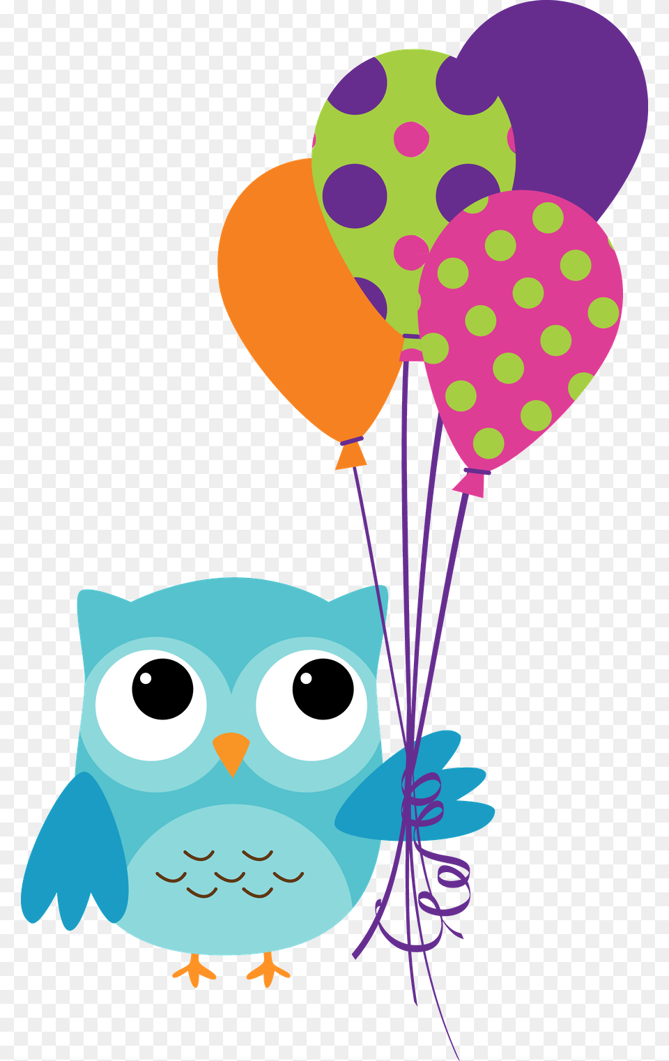 Party Owl Owl Birthday, Balloon, Pattern Png