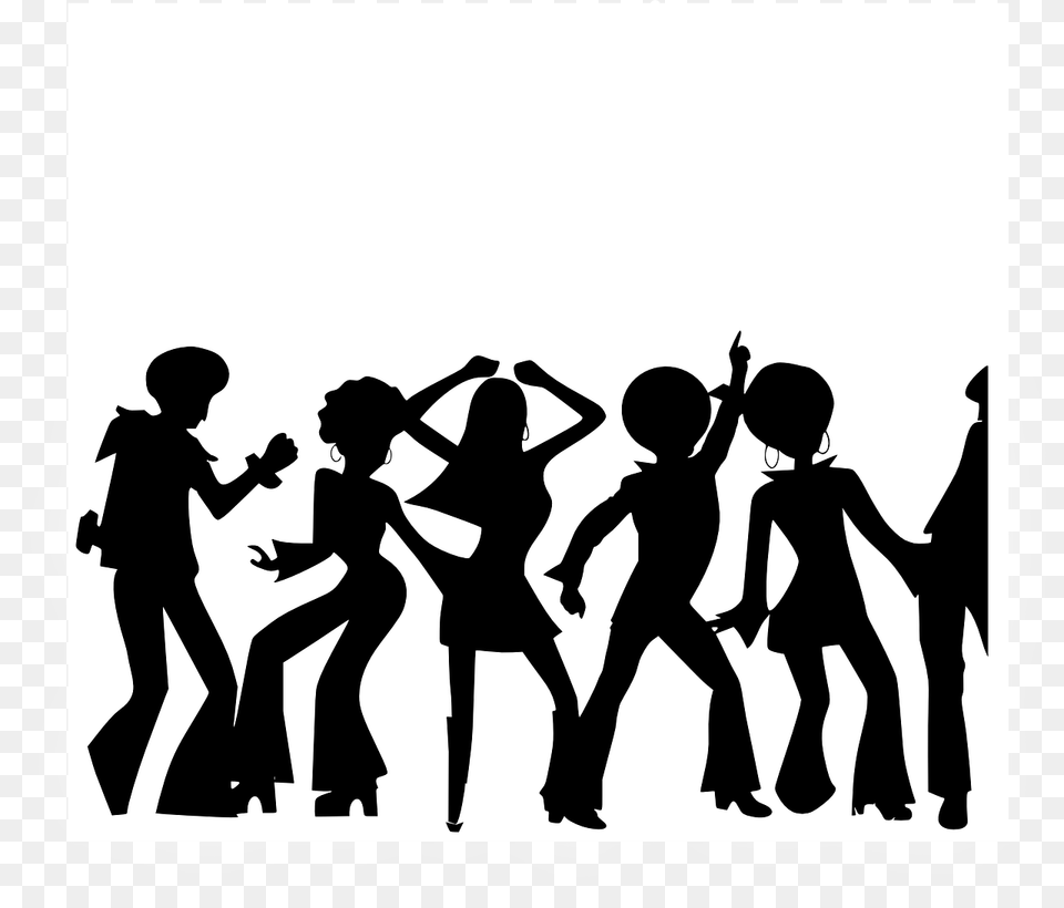 Party People Clip Art, Adult, Stencil, Silhouette, Person Free Png