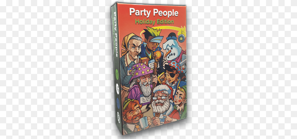 Party People Holiday Edition Holiday, Book, Comics, Publication, Baby Free Transparent Png