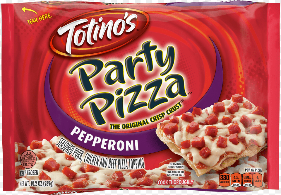 Party Pizza Pepperoni, Food, Snack Free Png Download