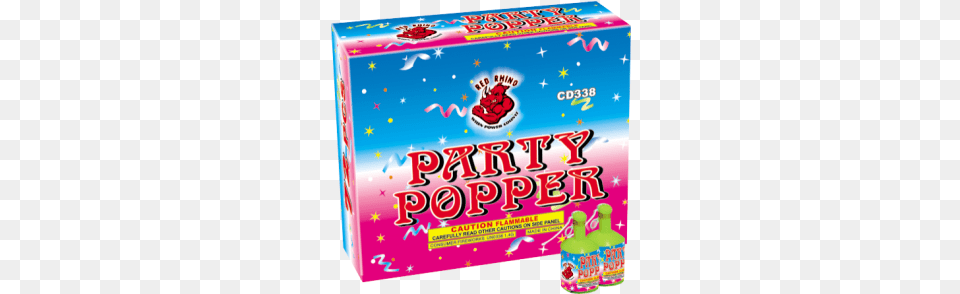 Party Popper Each Piece Fireworks World Holi, Food, Sweets Free Png Download