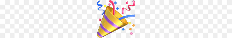 Party Popper Emoji On Apple Ios, Dynamite, Weapon, Clothing, Hat Free Transparent Png