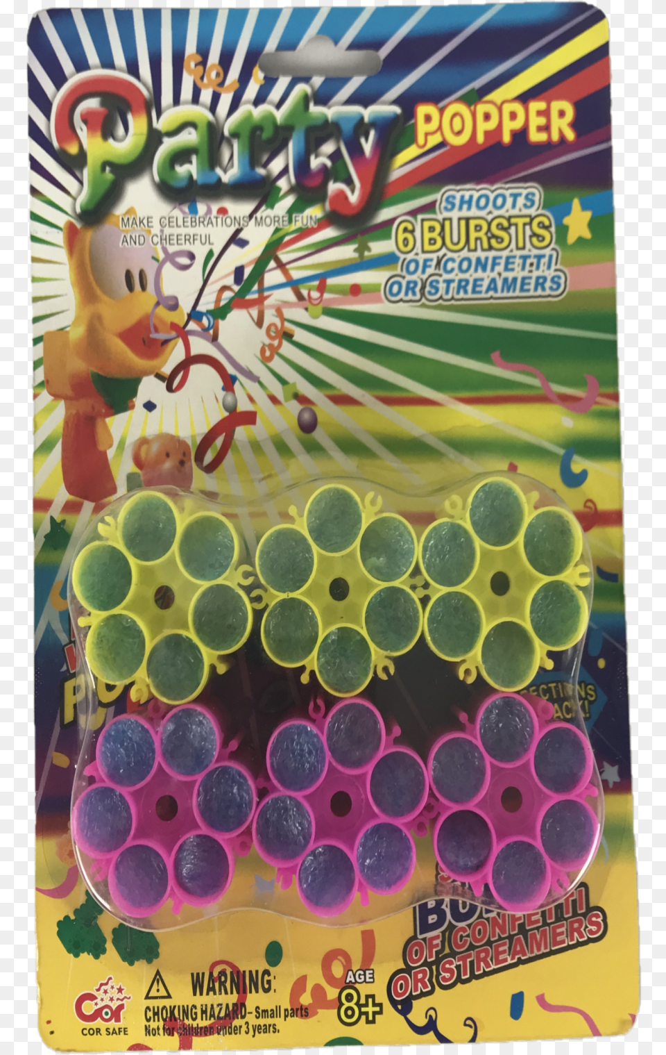 Party Popper Refill Free Png Download