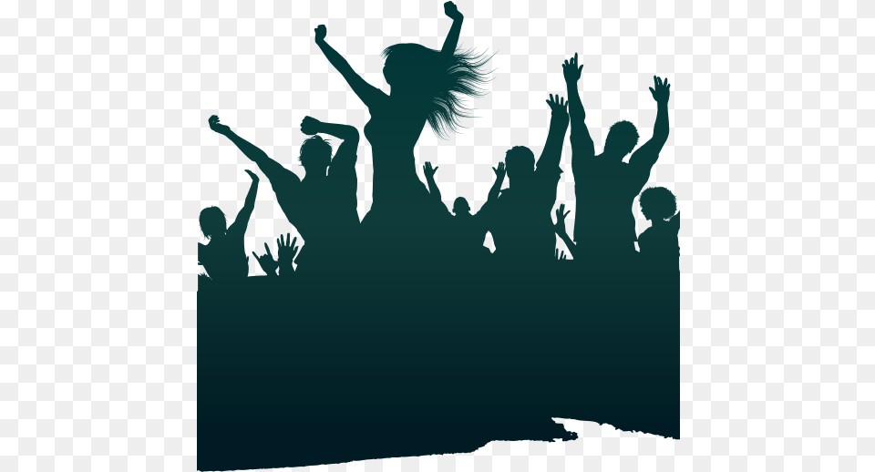 Party Seyirci, Concert, Crowd, Person, Silhouette Free Png Download
