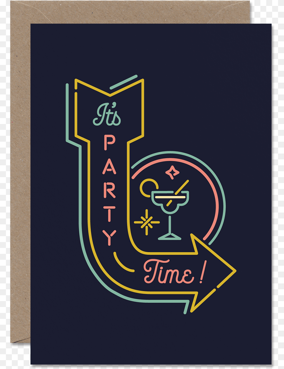 Party Time Illustration, Light Free Png