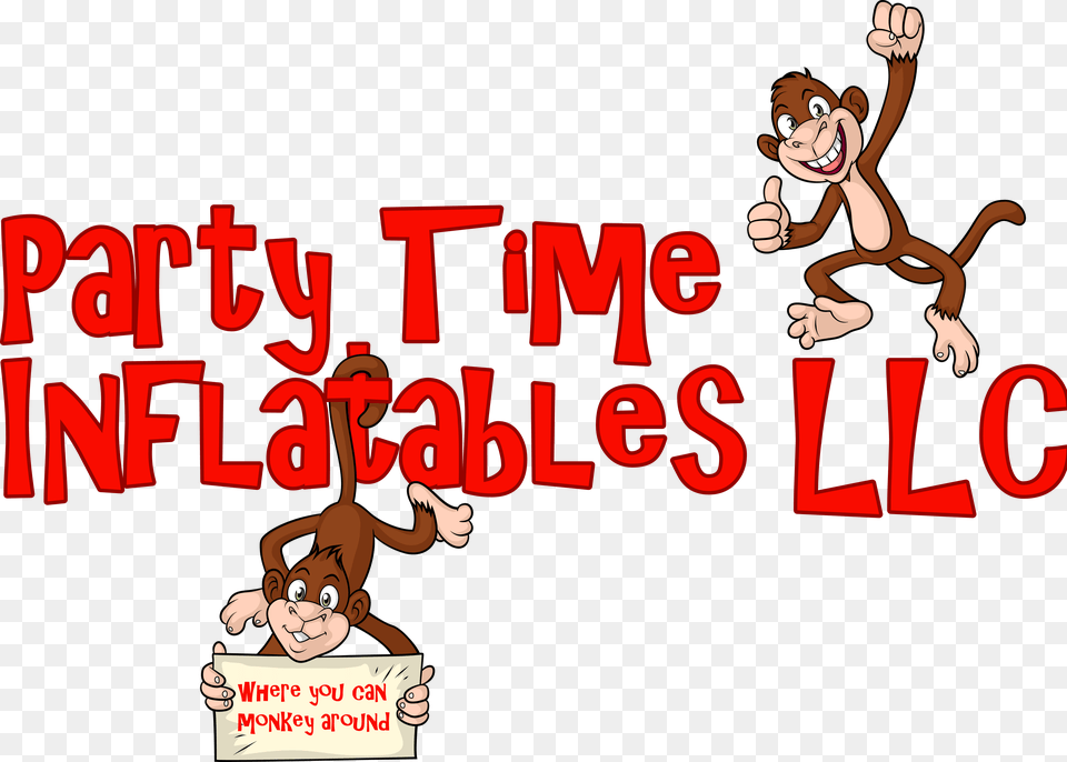 Party Time Inflatables Llc Cartoon, Book, Comics, Publication, Person Free Transparent Png