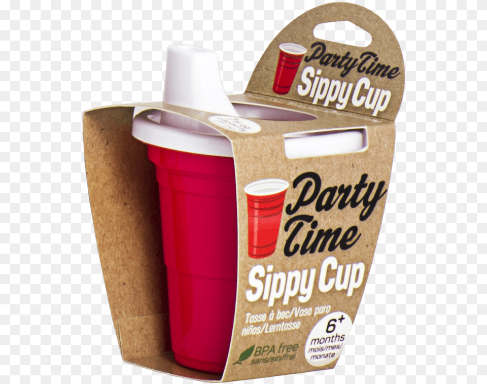Party Time Sippy Cup In Packaging Party People Parents Food, Bottle, Shaker, Mailbox Free Transparent Png