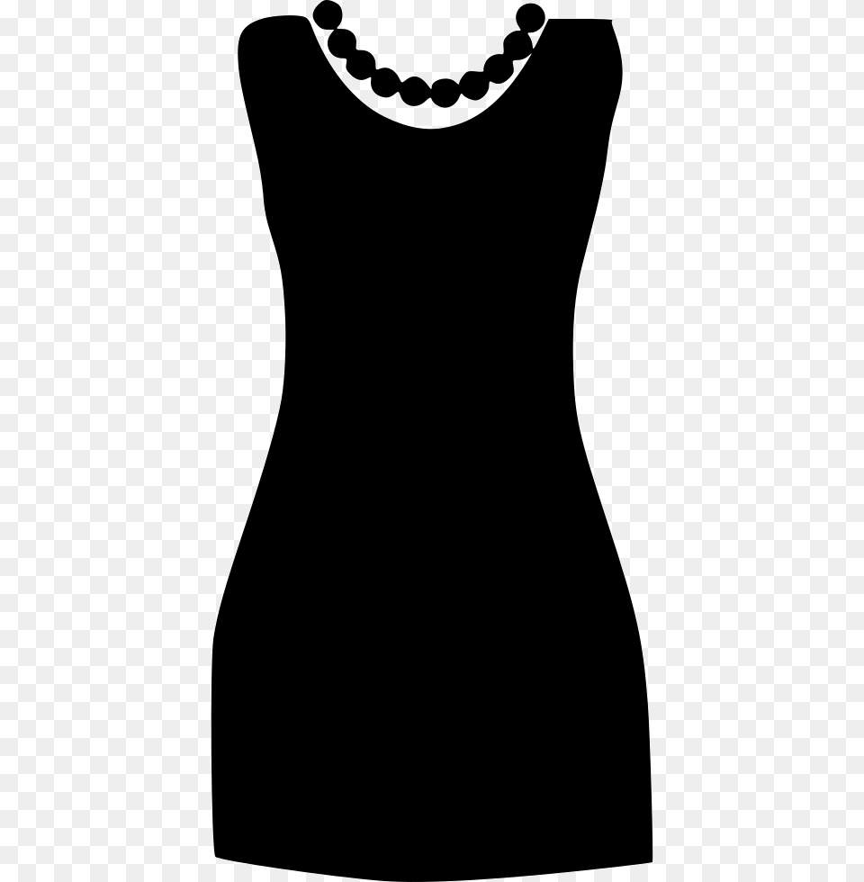 Party Wear Gown Dress Style Little Black Dress, Clothing Free Png Download