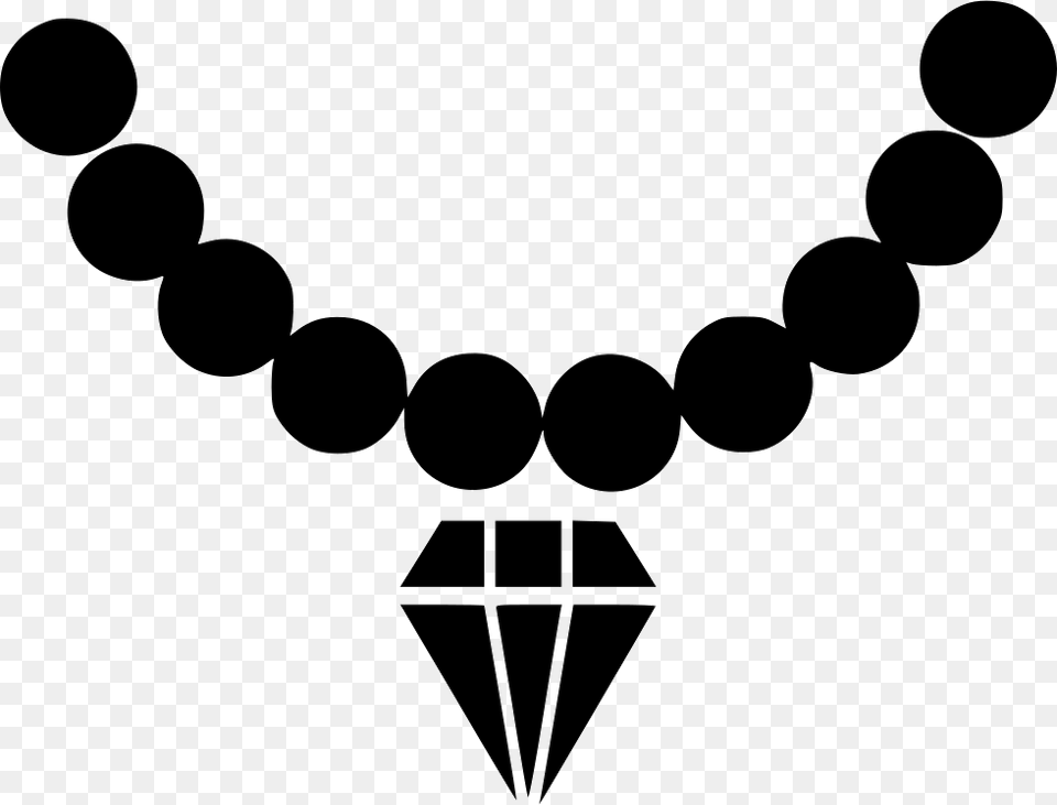 Party Wear Necklace Jewel Diamond Pearl Jewellery Icon, Accessories, Jewelry, Stencil, Gemstone Png