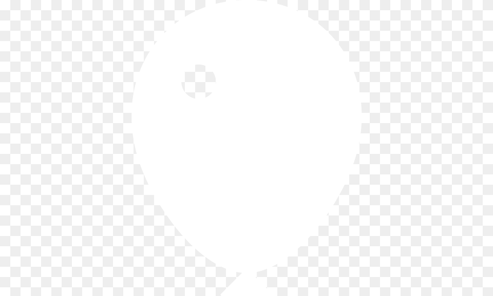 Party White Balloon Clipart Transparent Background, Cutlery Free Png