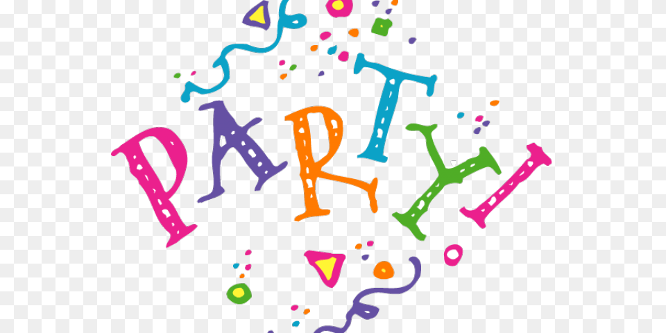 Party Word Cliparts Clip Art School Party, Paper, Confetti, Baby, Person Free Transparent Png