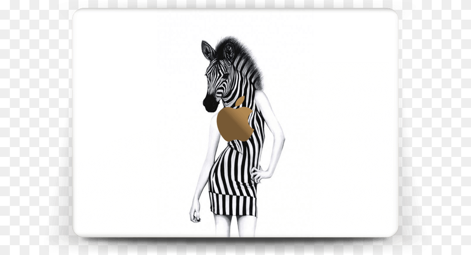 Party Zebra Skin Macbook 12 Cartoon, Adult, Woman, Person, Female Free Transparent Png