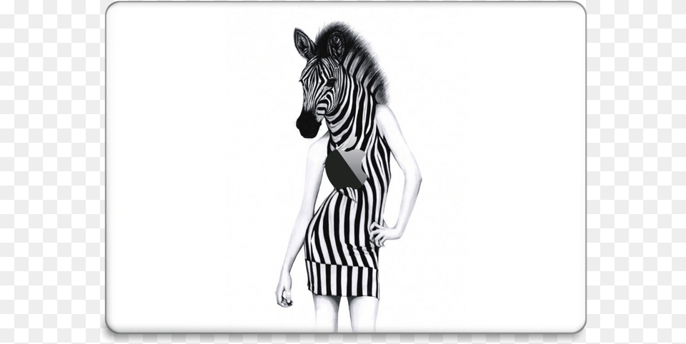 Party Zebra Skin Macbook Pro 15 2016 Zebra Party, Adult, Female, Person, Woman Free Png Download