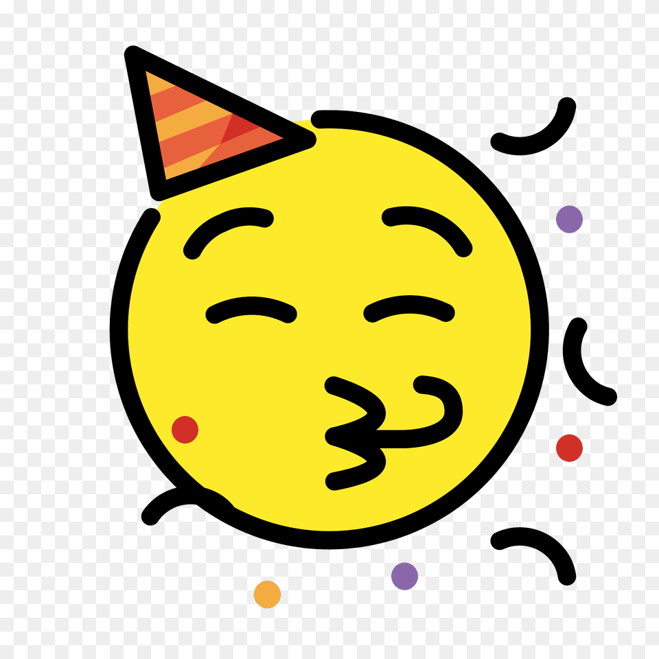 Partying Face Emoji Clipart, Head, Person, Clothing, Hat Free Png Download