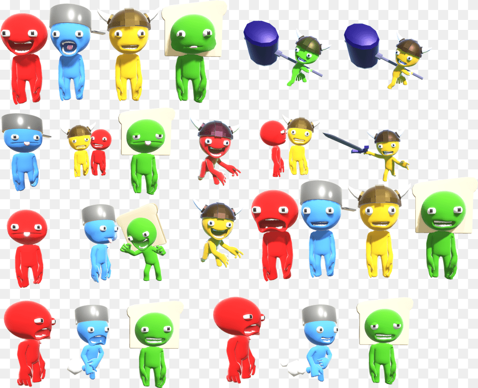 Partypanic Charactersheet Goober Party Panic Png