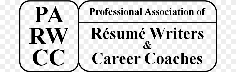 Parwcc New Logo Certified Professional Resume Writer Parw, Gray Png Image