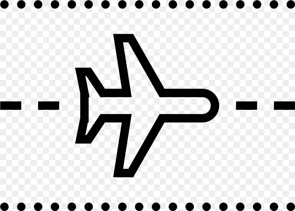 Pas Startowy Icon Runway Icon, Gray Free Png Download