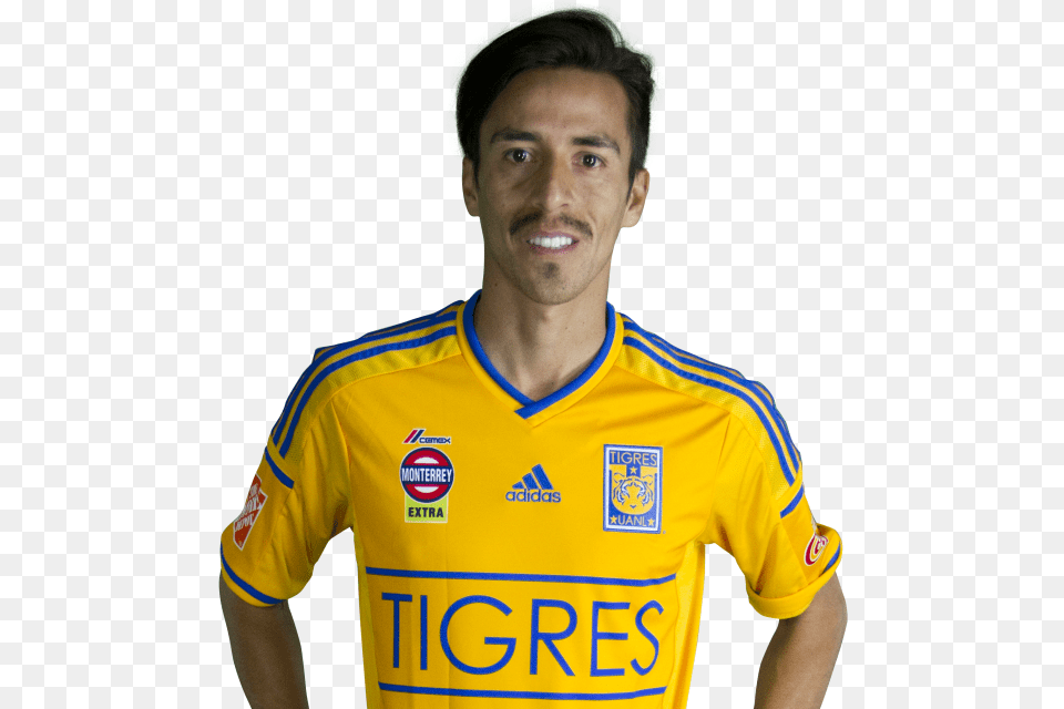 Pasa Lobos En Transferencia Definitiva Al Club Toluca Player, Adult, Shirt, Person, Man Png Image