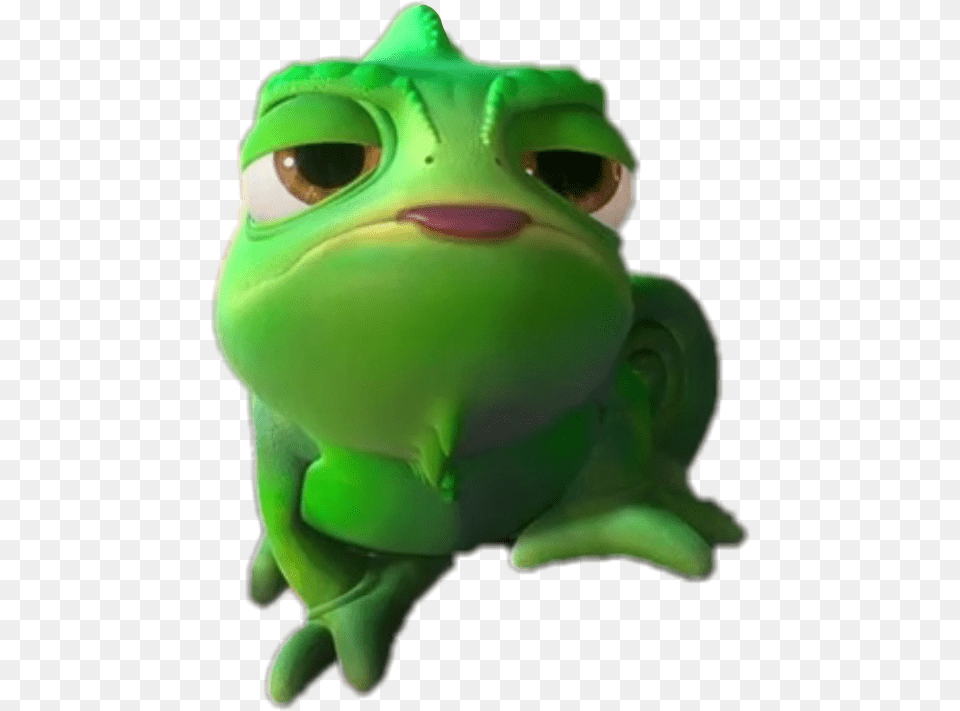 Pascal Disney Chamaleon Tangled Silly Freetoedit, Green, Amphibian, Animal, Frog Free Png