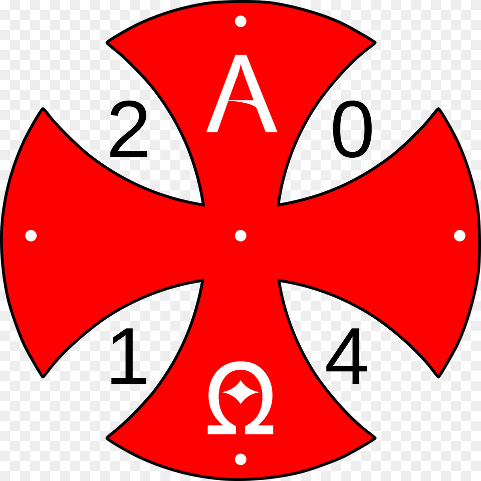 Paschal Candle Symbols Clip Arts Pattee Cross, Logo, Symbol, Emblem, Sign Free Transparent Png
