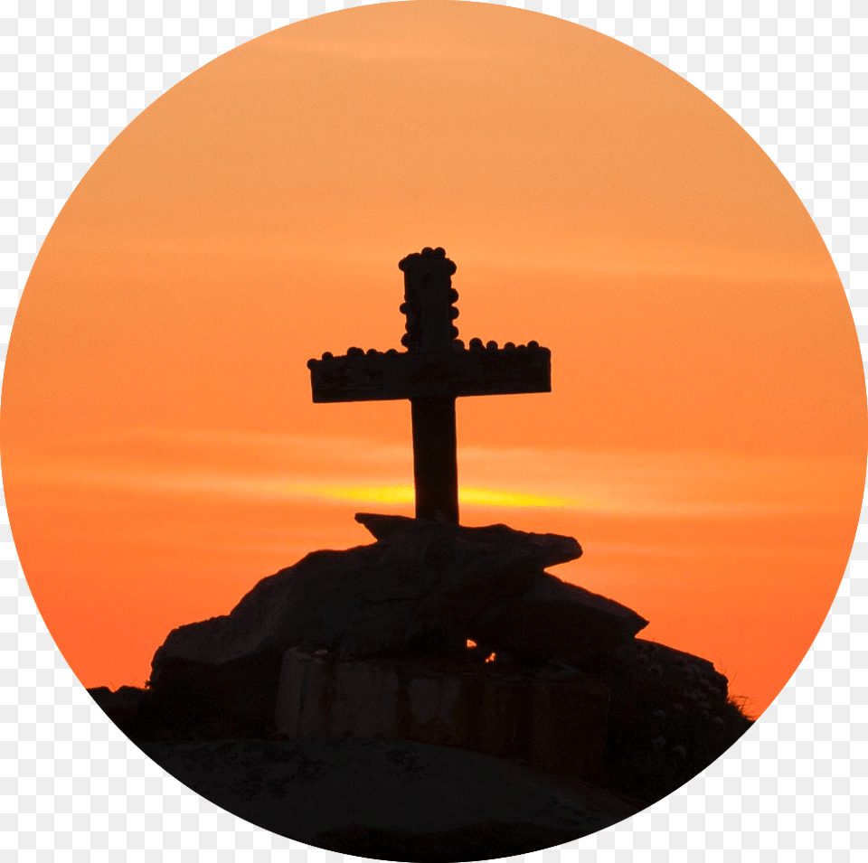 Paschal Mystery Cross And Mountain, Symbol Png Image