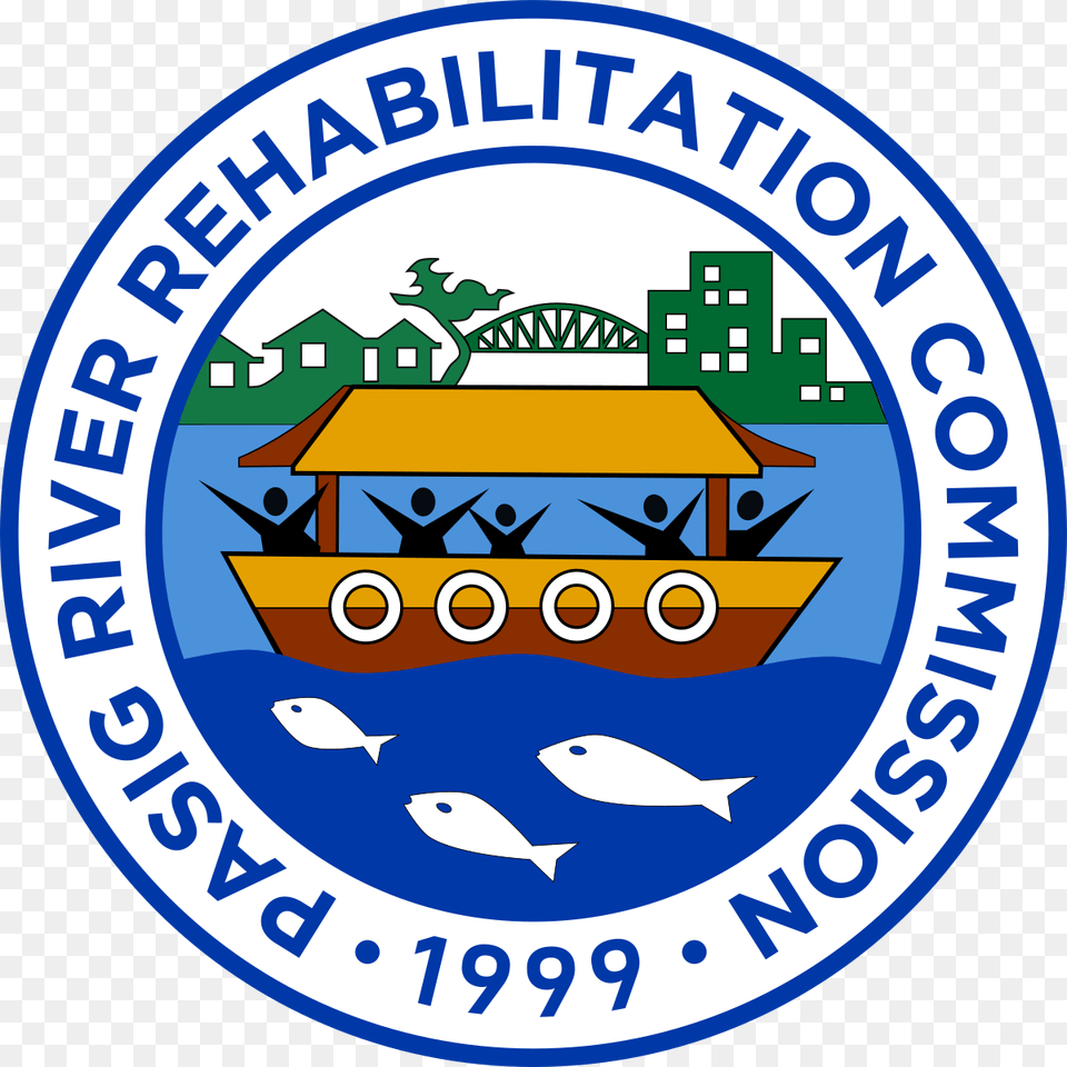 Pasig River Rehabilitation Commission, Badge, Logo, Symbol, Architecture Free Transparent Png