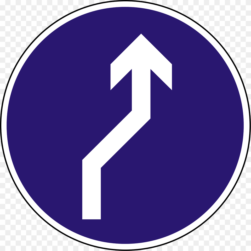 Pass On This Side Sign In Hungary Clipart, Symbol, Disk, Number, Text Png