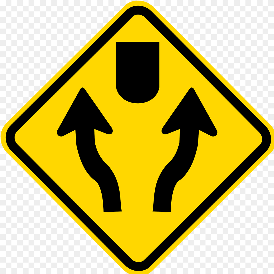 Pass Oneither Side Sign In Brazil Clipart, Symbol, Road Sign, Disk Png