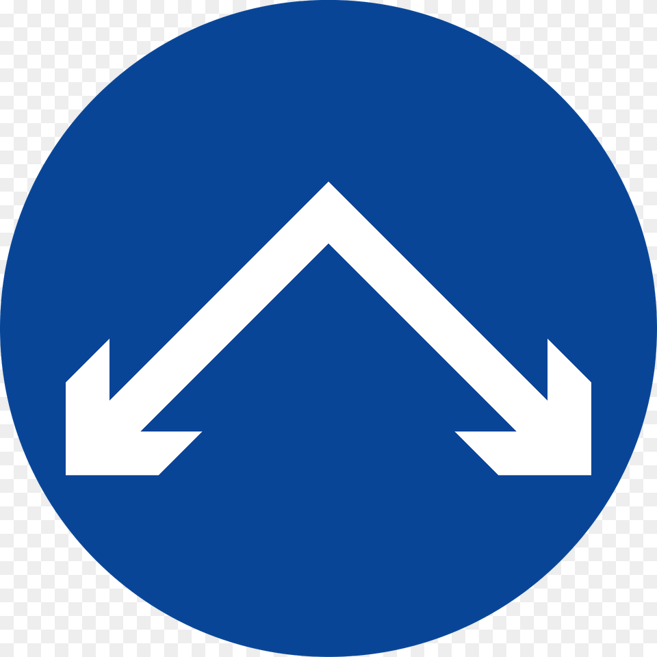 Pass Oneither Side Sign In Philippines Clipart, Symbol, Disk Free Transparent Png