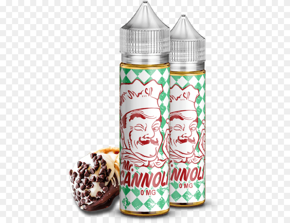 Pass The Cannoli Electronic Cigarette Aerosol And Liquid, Tin, Can, Person, Ice Cream Free Png