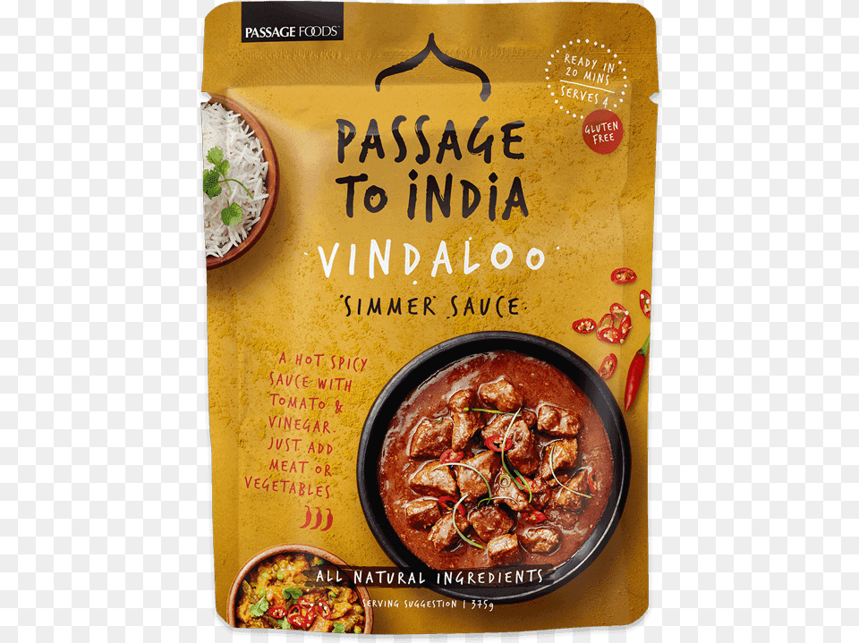 Passage To India Korma, Curry, Food, Meal, Advertisement Free Png Download