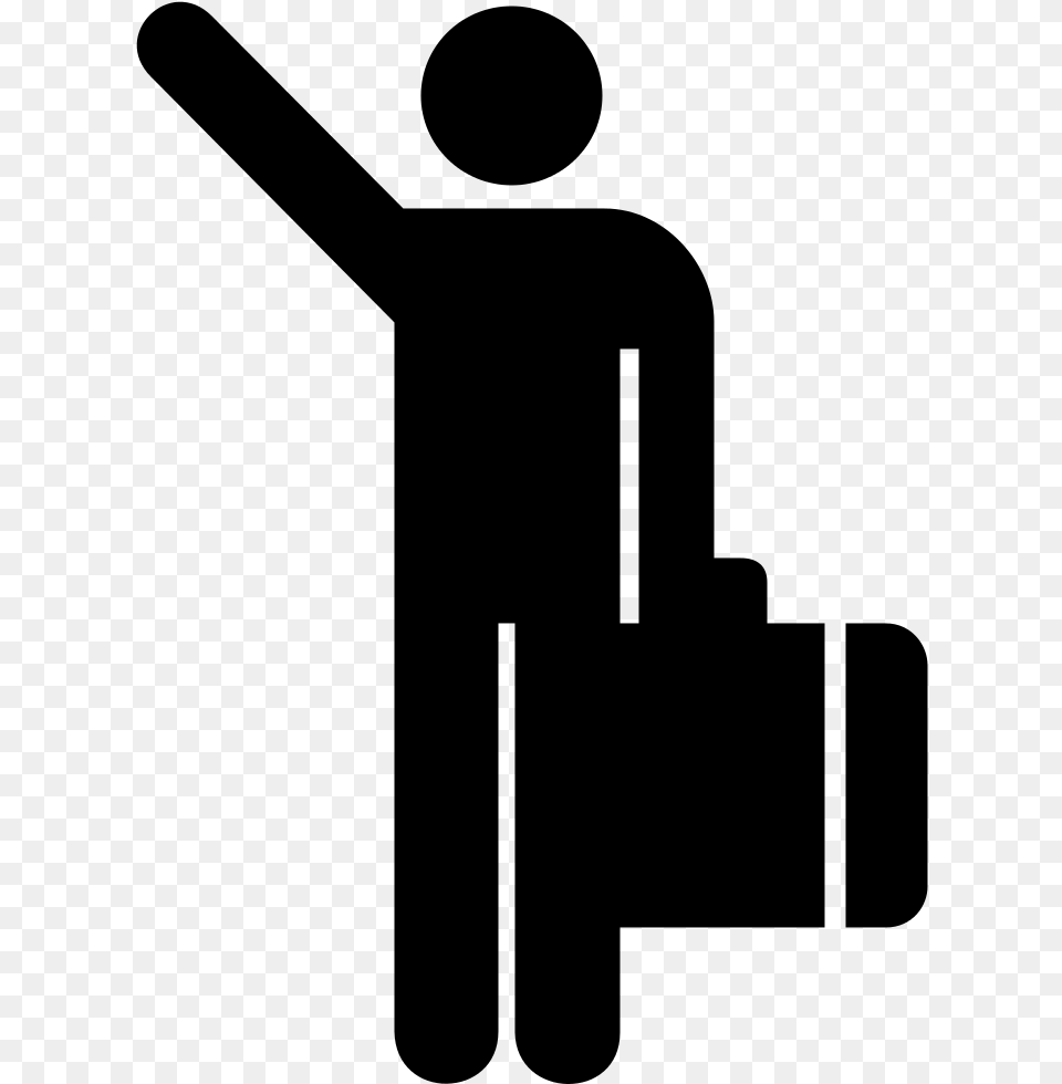 Passenger Clipart, Gray Free Transparent Png