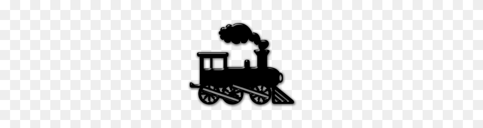 Passenger Train Black And White Passenger Train, Logo, Symbol Free Transparent Png