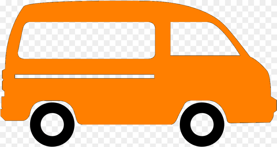 Passenger Van Van Icon Clipart Download Passenger Van Van Clipart, Transportation, Vehicle, Bus, Minibus Free Transparent Png