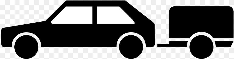 Passenger Vehicle With A Trailer Clipart, Pickup Truck, Transportation, Truck, Machine Png Image