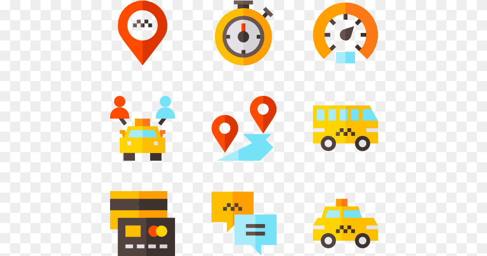 Passengers Icons, Machine, Wheel, Transportation, Vehicle Png Image