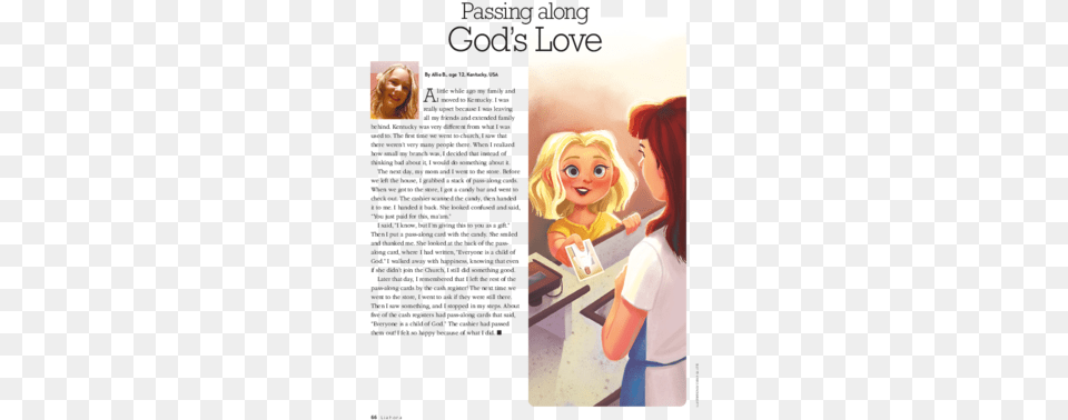 Passing Along Gods Love Friendship, Advertisement, Poster, Adult, Person Png Image