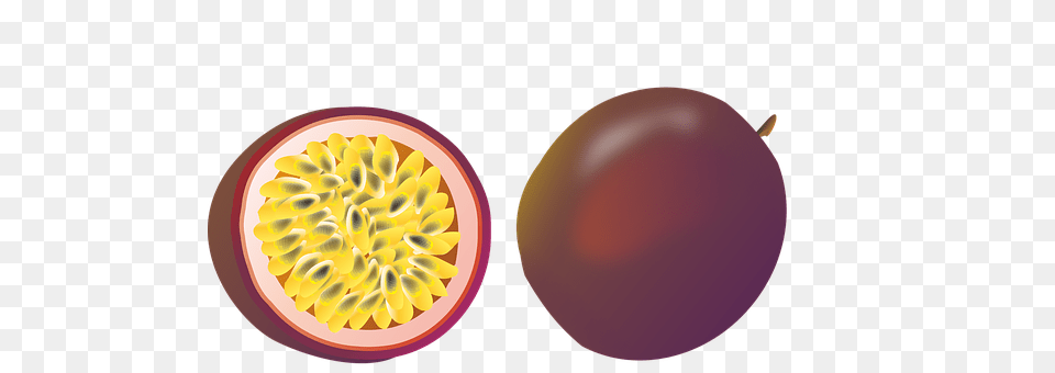 Passion Fruit Food, Plant, Produce, Plate Free Png Download